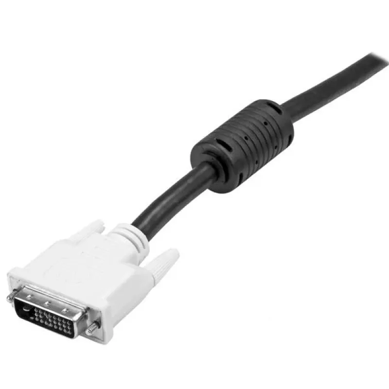 StarTech.com cable DVI-D Dual Link de 2m – M/M, 2 m, DVI-D, DVI-D, conector macho, conector macho, negro, blanco