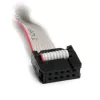 StarTech.com cable de montaje en panel de conector serie de 9 pines a cabecera de placa base de 10 pines de 16 pulgadas