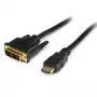 StarTech.com cable HDMI® a DVI-D de 5m – M/M, 5 m, HDMI, DVI-D, conector macho, conector macho, dorado
