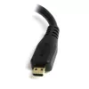 StarTech.com adaptador Micro HDMI a HDMI - vídeo 4K 30Hz - dongle adaptador/cable convertidor robusto de alta velocidad Micro HDMI Type-D a HDMI 1.4 - monitores, televisores y pantallas Ultra HD HDMI - H/H