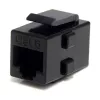 StarTech.com acoplador de red Cat 6 RJ45 Keystone Jack - H/H, negro, RJ-45, RJ-45, 90 mm, 125 mm, 2 mm