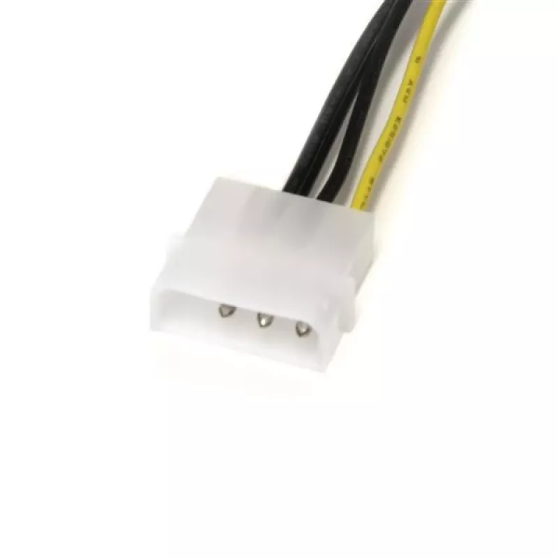 StarTech.com adaptador de alimentación LP4 a PCI Express de 8 pines para tarjeta gráfica de 15 cm