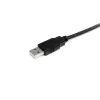 StarTech.com cable USB 2.0 A a A de 2m - M/M, 2 m, USB A, USB A, USB 2.0, negro