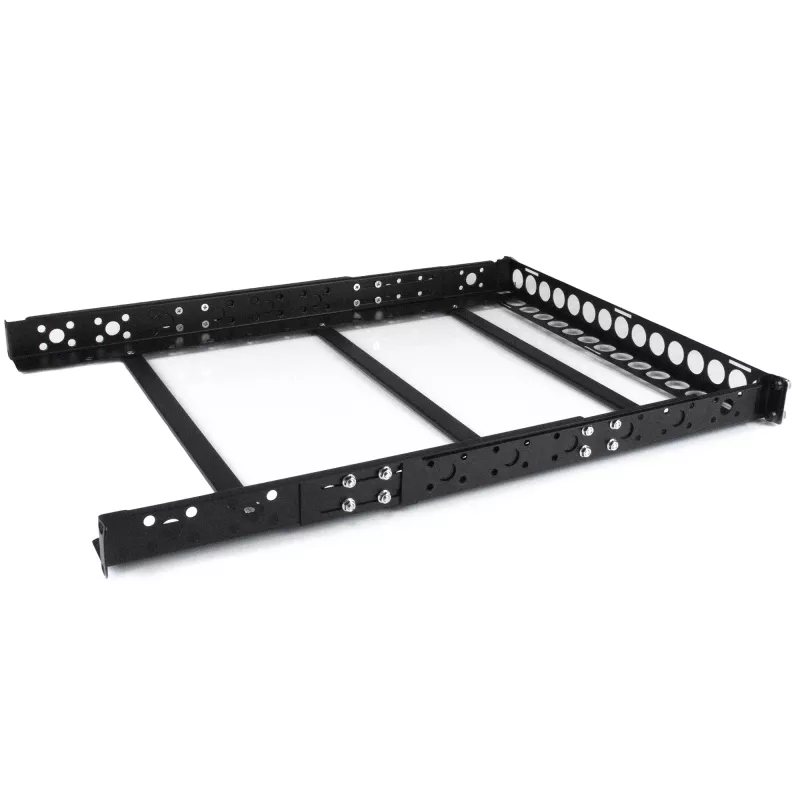 StarTech.com guías universales para rack de servidor 1U, guías de montaje de profundidad ajustable para servidor, guías de montaje para rack de 19 pulgadas