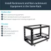 StarTech.com guías universales para rack de servidor 1U, guías de montaje de profundidad ajustable para servidor, guías de montaje para rack de 19 pulgadas