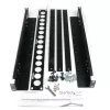 StarTech.com guías universales para rack de servidor 1U, guías de montaje de profundidad ajustable para servidor, guías de montaje para rack de 19 pulgadas