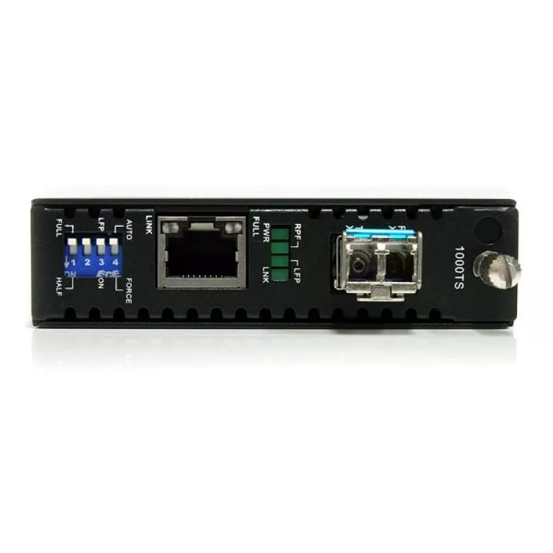 StarTech.com Convertidor de medios de fibra monomodo Gigabit 1000 Mbps LC 40 km
