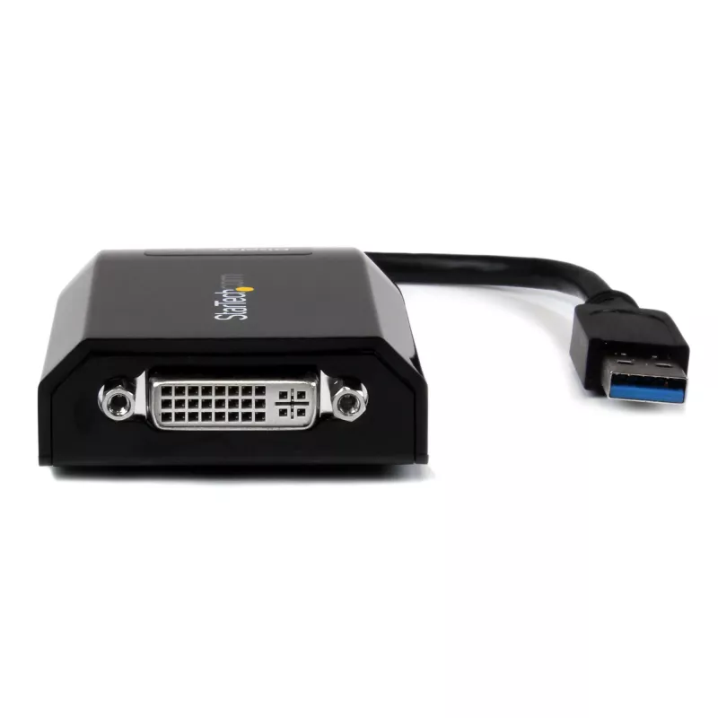 StarTech.com Adaptador USB 3.0 a DVI / VGA – 2048x1152, 3.2 Gen 1 (3.1 Gen 1), USB Type-A, salida DVI, 2048 x 1152 píxeles