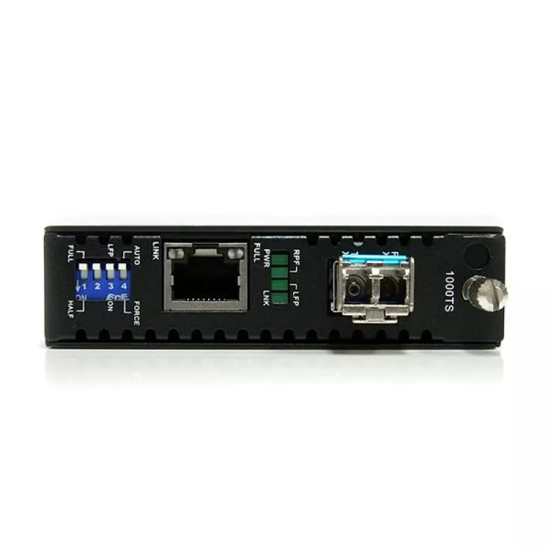 StarTech.com Convertidor de medios de fibra óptica Gigabit 1000Mbps fibra MM LC 550m