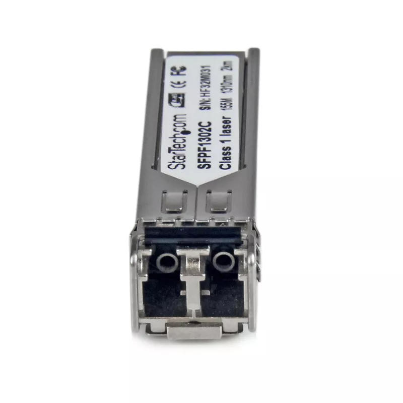 StarTech.com Módulo transceptor SFP compatible con Cisco GLC-FE-100FX - 100BASE-FX~Módulo SFP compatible con Cisco GLC-FE-100FX - 100BASE-FX - Transceptor óptico de fibra multimodo MMF 100 Mbit/s - 100 Mbit/s - LC 2 km - 1310 nm - DDM Cisco ASR920, IE2000, IE4000