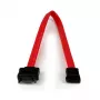 StarTech.com Cable de extensión SATA de 0,3 m, 0,3 m, SATA III, SATA de 7 pines, SATA de 7 pines, macho/hembra, negro, rojo