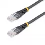 StarTech.com Cable de parcheo Cat5e con conectores RJ45 moldeados – 15 m – negro