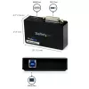 StarTech.com Adaptador USB 3.0 a HDMI / DVI - 2048 x 1152, 3.2 Gen 1 (3.1 Gen 1), USB Type-B, salida DVI, salida HDMI, 2048 x 1152 píxeles