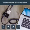 StarTech.com Adaptador USB 3.0 a HDMI / DVI - 2048 x 1152, 3.2 Gen 1 (3.1 Gen 1), USB Type-B, salida DVI, salida HDMI, 2048 x 1152 píxeles