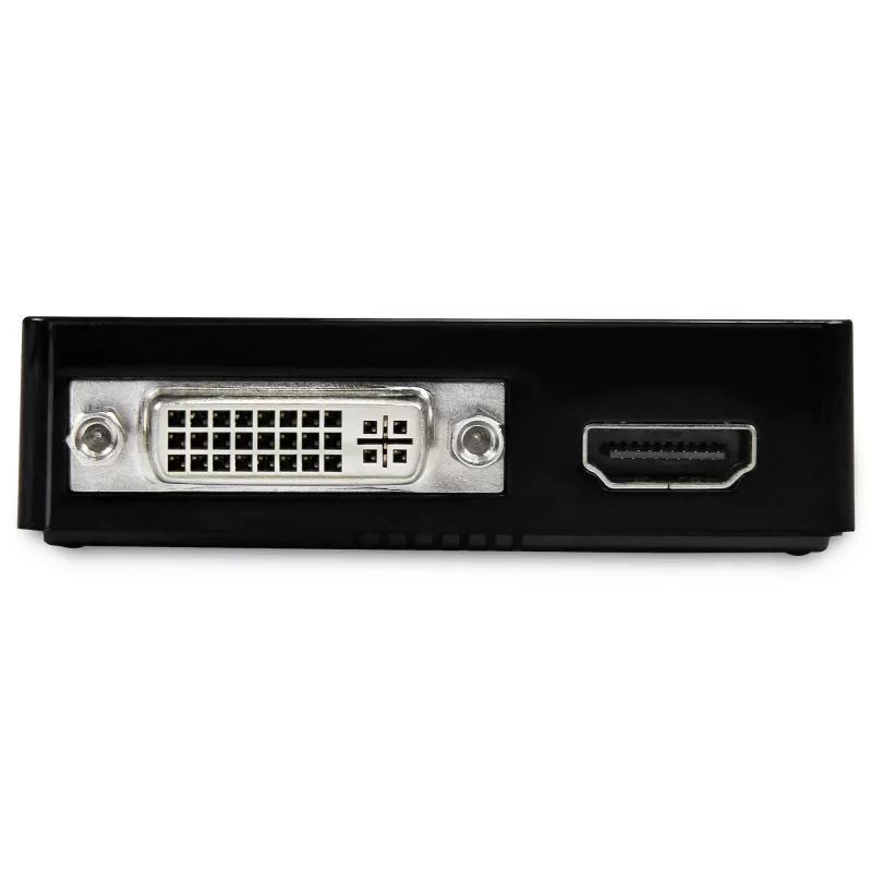 StarTech.com Adaptador USB 3.0 a HDMI / DVI - 2048 x 1152, 3.2 Gen 1 (3.1 Gen 1), USB Type-B, salida DVI, salida HDMI, 2048 x 1152 píxeles