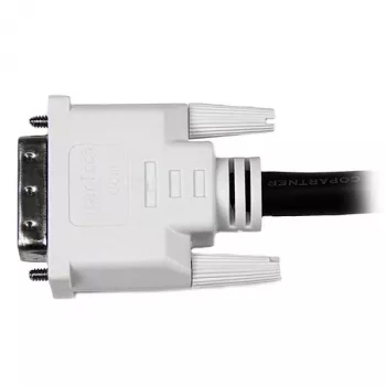 StarTech.com Cable DVI-D Dual Link de 1m – M/M, 1 m, DVI-D, DVI-D, macho, macho, negro