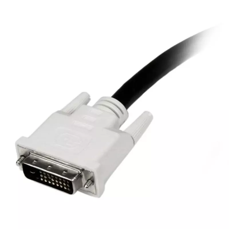 StarTech.com Cable DVI-D Dual Link de 1m – M/M, 1 m, DVI-D, DVI-D, macho, macho, negro
