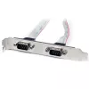 StarTech.com Placa de puerto serie DB9 de 2 puertos de 16 pulgadas a cabecera de 10 pines