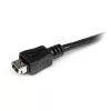 StarTech.com Cable adaptador Micro-USB a Mini-USB de 15 cm M/H, 0,15 m, Mini-USB B, Micro-USB A, macho/hembra, negro