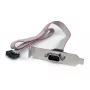 StarTech.com Placa de conexión serie DB9 de 1 puerto de 16 pulgadas a cabecera de 10 pines – Low Profile