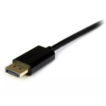 StarTech.com Cable Mini DisplayPort a DisplayPort 1.2 de 4m (13ft) - Cable adaptador Mini DisplayPort a DisplayPort 4K x 2K UHD - Cable Mini DP a DP para monitor - Cable convertidor mDP a DP