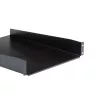 StarTech.com Bandeja de rack para servidor 2U – Bandeja de montaje en rack extensible universal para rack y armario de equipos de red de 19 pulgadas – Acero de alta resistencia – Capacidad de carga 22,6 kg – Bandeja de 22 pulgadas de profundidad, negro