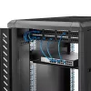 StarTech.com Bandeja de rack para servidor 2U – Bandeja de montaje en rack extensible universal para rack y armario de equipos de red de 19 pulgadas – Acero de alta resistencia – Capacidad de carga 22,6 kg – Bandeja de 22 pulgadas de profundidad, negro