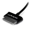 StarTech.com Cable adaptador USB OTG para Samsung Galaxy Tab, 0,1524 m, Samsung 30p, USB A, negro, macho, hembra