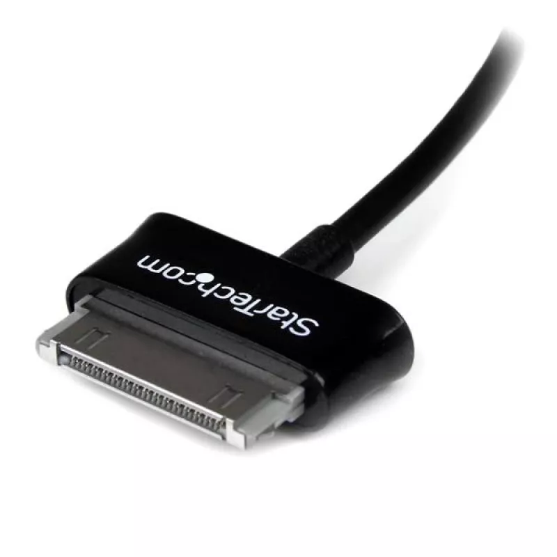 StarTech.com Cable adaptador USB OTG para Samsung Galaxy Tab, 0,1524 m, Samsung 30p, USB A, negro, macho, hembra