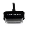 StarTech.com Cable adaptador USB OTG para Samsung Galaxy Tab, 0,1524 m, Samsung 30p, USB A, negro, macho, hembra