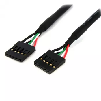 StarTech.com Cable de cabecera USB IDC de 5 pines interno para placa base de 61 cm F/F