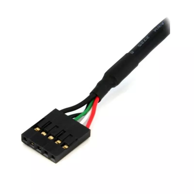 StarTech.com Cable de cabecera USB IDC de 5 pines interno para placa base de 61 cm F/F