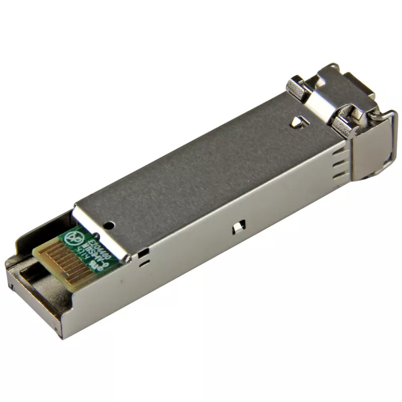 StarTech.com Módulo SFP compatible con Cisco SFP-GE-S – 1000BASE-SX – Transceptor de fibra multimodo MMF 1GbE – SFP Gigabit Ethernet 1GE – LC 550m – 850nm – DDM Cisco IE3400, IE3300, IE3200