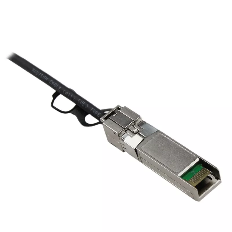 StarTech.com cable de conexión directa Twinax SFP+ a SFP+ de 2 m 10G compatible con SFP-H10GB-CU2M – DAC de cobre 10GbE SFP+ 10 Gbps pasivo de bajo consumo módulo Mini GBIC/transceptor DAC Firepower ASR920 ASR9000