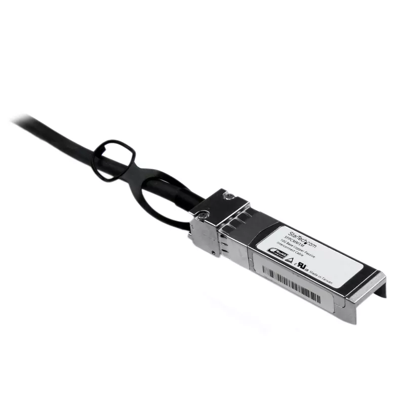 StarTech.com cable de conexión directa Twinax SFP+ a SFP+ de 1 m 10G compatible con Cisco SFP-H10GB-CU1M – DAC de cobre 10GbE SFP+ 10 Gbps pasivo de bajo consumo módulo Mini GBIC/transceptor DAC Firepower ASR920 ASR9000