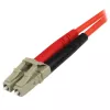 StarTech.com cable de fibra óptica de 1 m – multimodo dúplex 50/125 – cable jumper de fibra LSZH – LC/ST