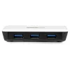 StarTech.com adaptador de red USB 3.0 a Gigabit Ethernet NIC con hub de 3 puertos – blanco