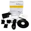 StarTech.com adaptador de red USB 3.0 a Gigabit Ethernet NIC con hub de 3 puertos – blanco