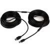 StarTech.com cable USB 2.0 A a B activo de 20 m, cable USB largo, cable USB para impresora, 1x USB A (M), 1x USB B (M), negro