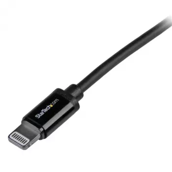 StarTech.com cable USB a Lightning de 1 m – cable de carga para iPhone/iPad/iPod – cable Lightning a USB de alta velocidad – certificado Apple MFi – negro