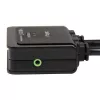 StarTech.com conmutador KVM de cable USB a HDMI de 2 puertos con audio y conmutador remoto – alimentado por USB