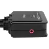 StarTech.com conmutador KVM de cable USB a HDMI de 2 puertos con audio y conmutador remoto – alimentado por USB