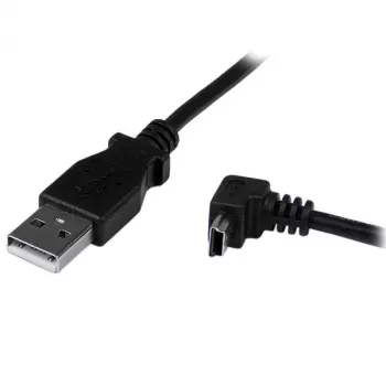 StarTech.com cable Mini-USB de 2 m – A a Mini-B en ángulo, 2 m