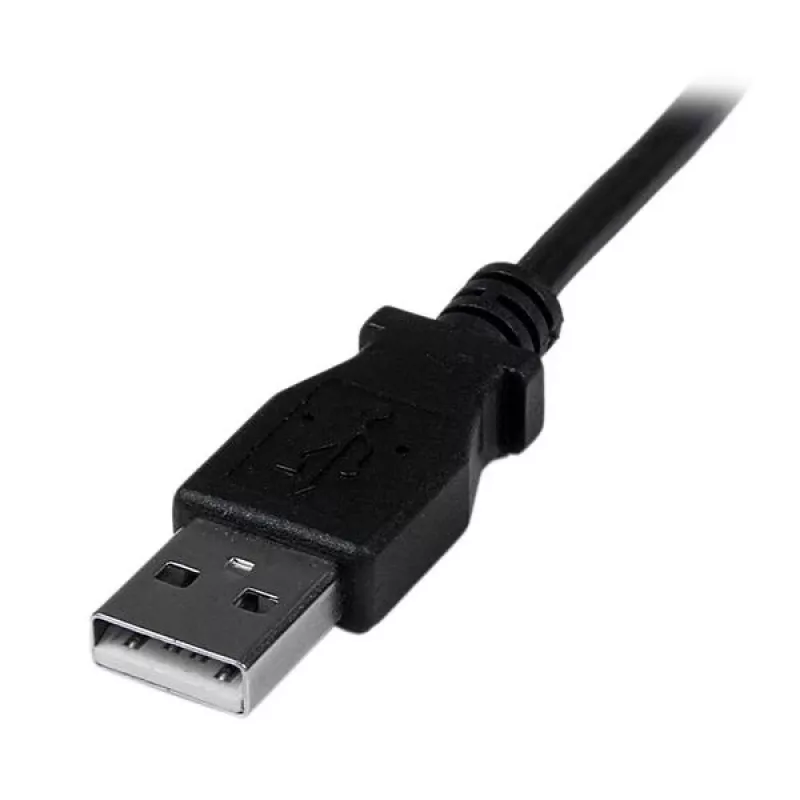 StarTech.com cable Mini-USB de 2 m – A a Mini-B en ángulo, 2 m