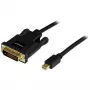 StarTech.com cable Mini DisplayPort a DVI de 3ft (0,9 m) – cable adaptador Mini DP a DVI – vídeo 1080p – pasivo mDP 1.2 a DVI-D Single Link – mDP o Thunderbolt 1/2 Mac/PC a monitor DVI