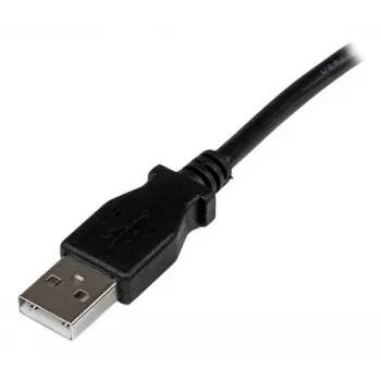 StarTech.com cable USB 2.0 de 1 m A a B en ángulo recto – M/M, 1 m, USB A, USB B, USB 2.0, macho/macho, negro