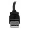 StarTech.com cable USB 2.0 de 1 m A a B en ángulo recto – M/M, 1 m, USB A, USB B, USB 2.0, macho/macho, negro