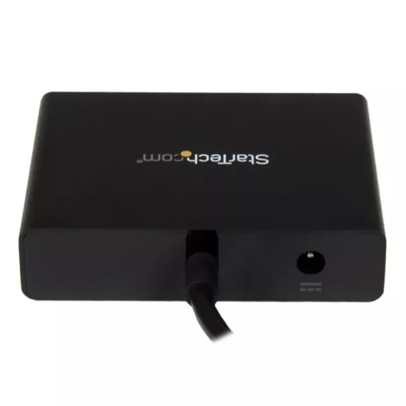 StarTech.com adaptador multipantalla de 3 puertos – hub MST DisplayPort 1.2 a doble 4K 30 Hz y 1x 1080p – divisor de vídeo para modo de escritorio extendido solo en PC Windows – DP a 3 monitores DP