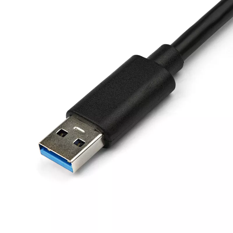 StarTech.com adaptador de red USB 3.0 a Gigabit Ethernet NIC con puerto USB – negro