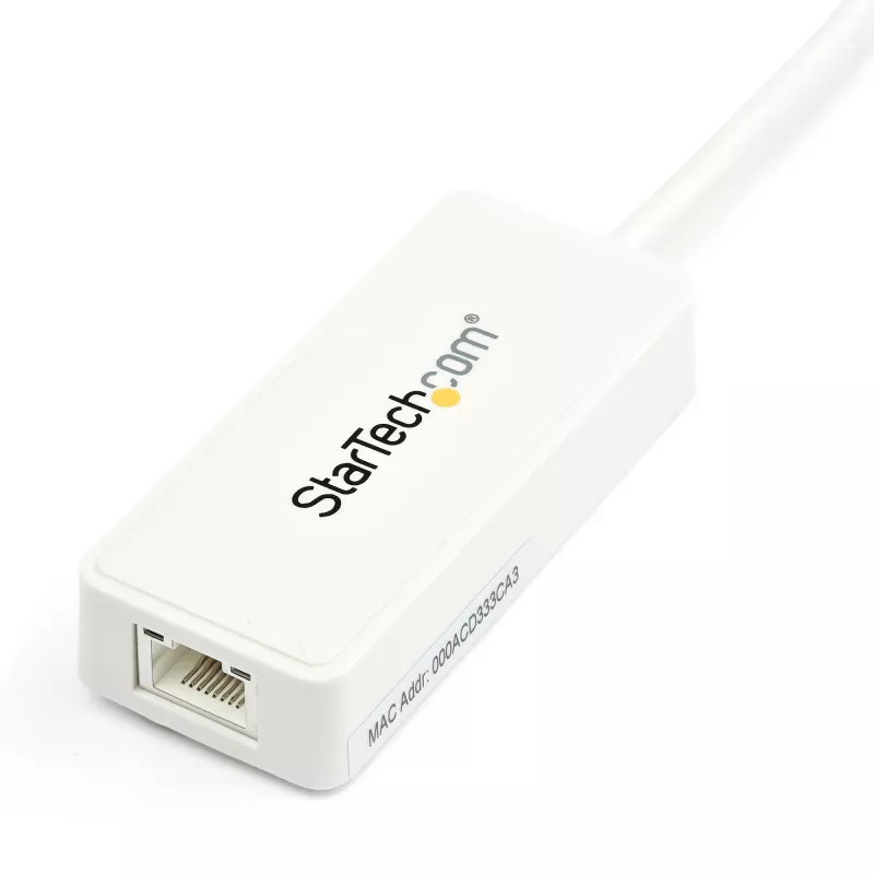 StarTech.com adaptador de red USB 3.0 a Gigabit Ethernet NIC con puerto USB – blanco